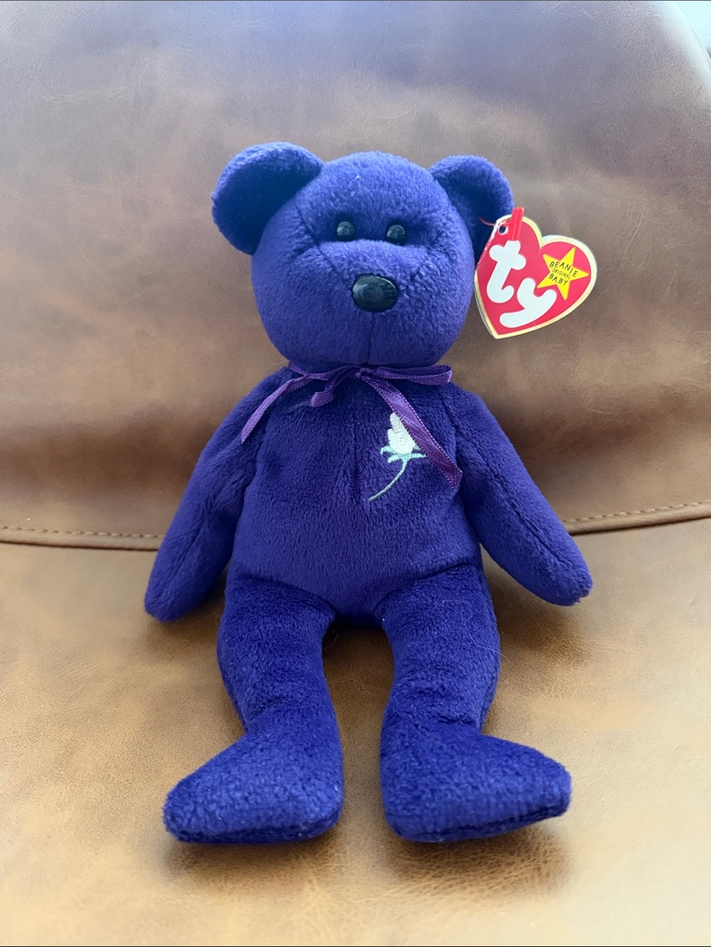 Ty Princess Diana Beanie Baby Collectable RARE Ribbon and Heart Tag